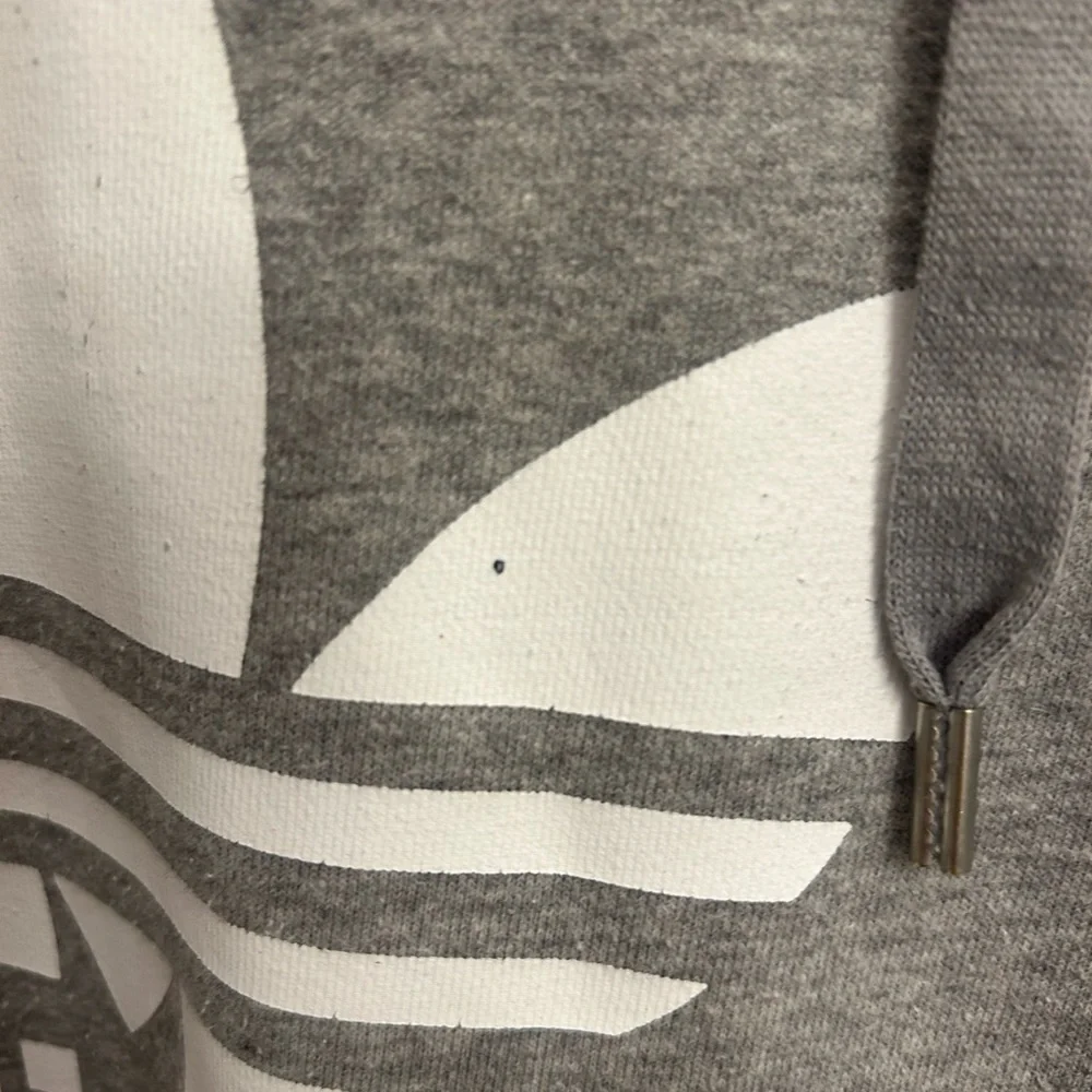 Adidas Gray Men's Hoodie large men's
